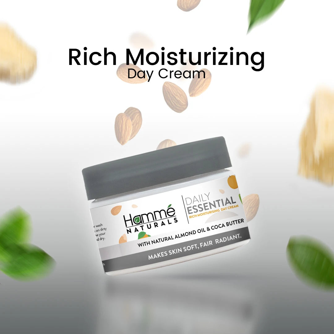 Rich Moisturizing Day Cream - Hammé - Makes You Stand out  - A rich moisturizing day cream that delivers intense hydration, leaving skin soft, smooth, and revitalized for daily use