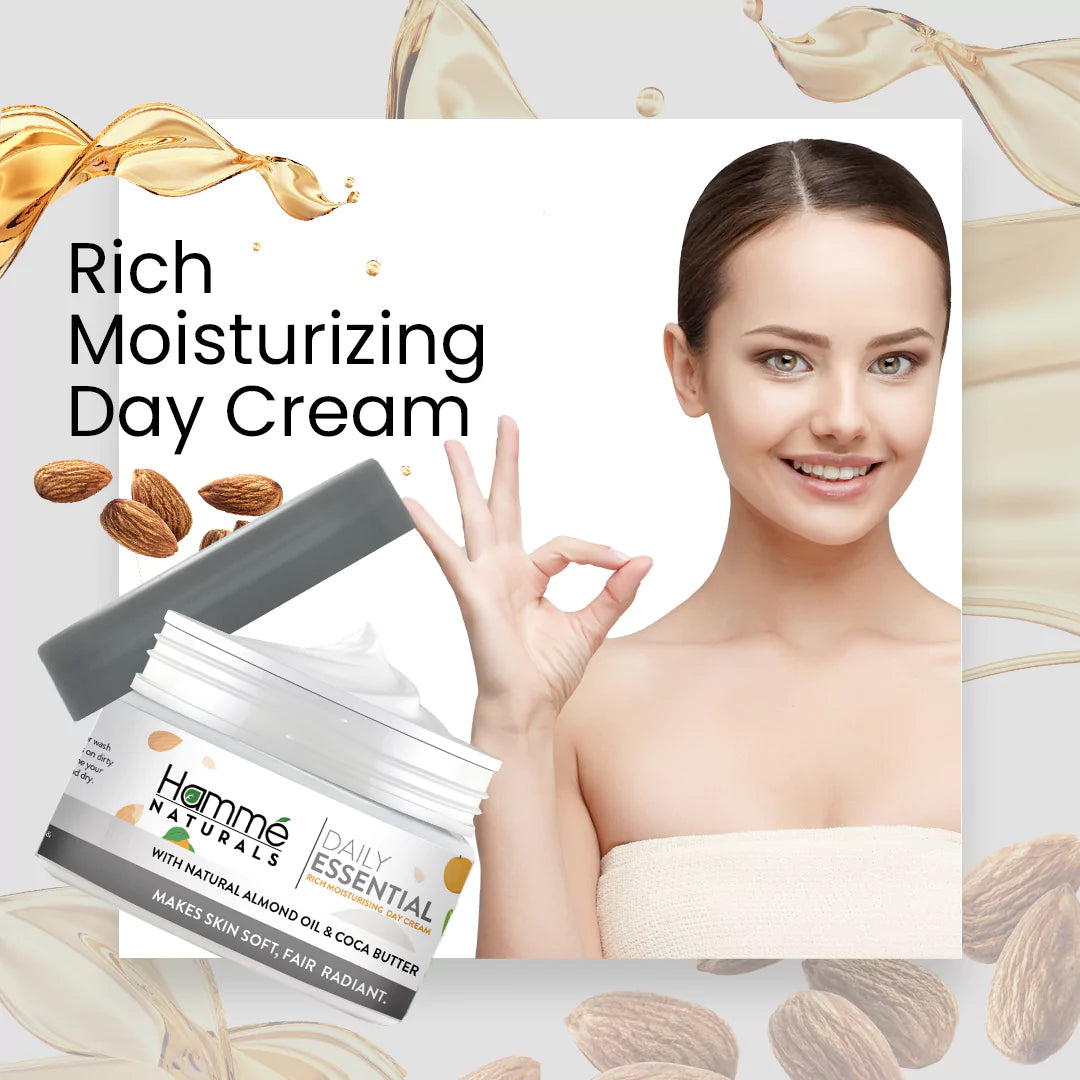 Rich Moisturizing Day Cream - Hammé - Makes You Stand out  - A rich moisturizing day cream that delivers intense hydration, leaving skin soft, smooth, and revitalized for daily use